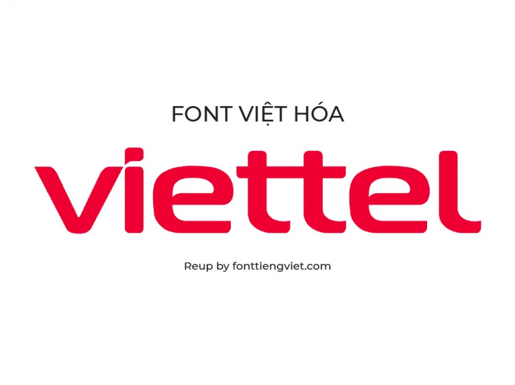 Font việt hóa FS PF BeauSans Pro – Font dùng trong logo Viettel