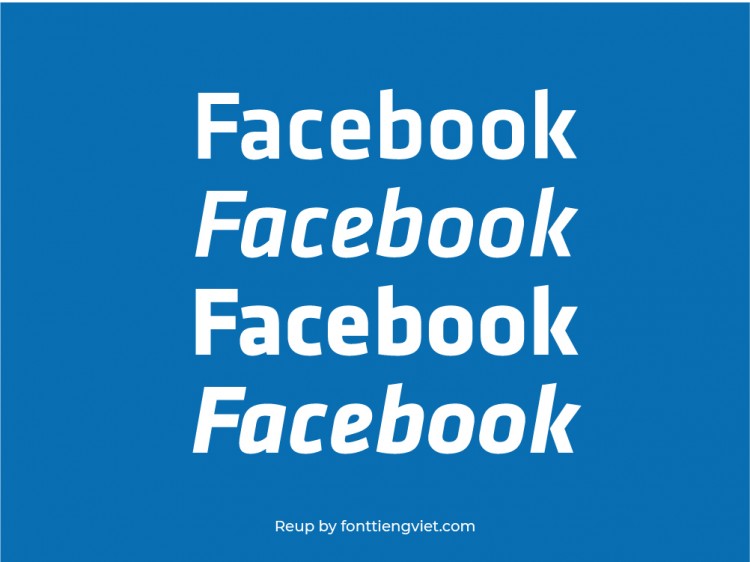 Fonttiengviet.com | Font việt hóa UTM Facebook trong logo facebook ...