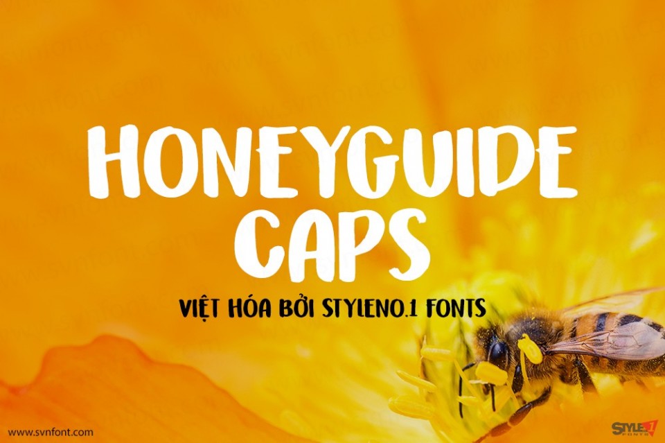Font việt hóa SVN Honeyguide Caps