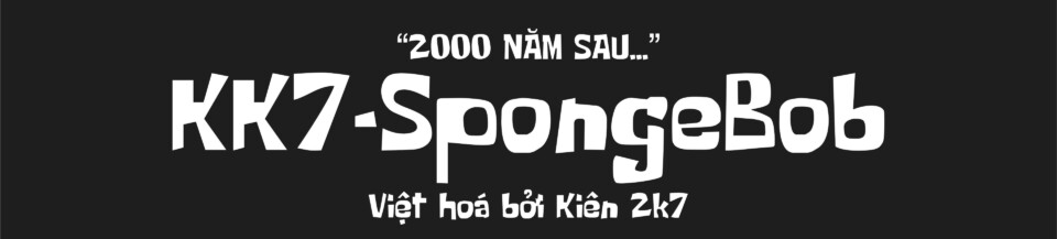 Font Việt Hoá KK7-SpongeBob