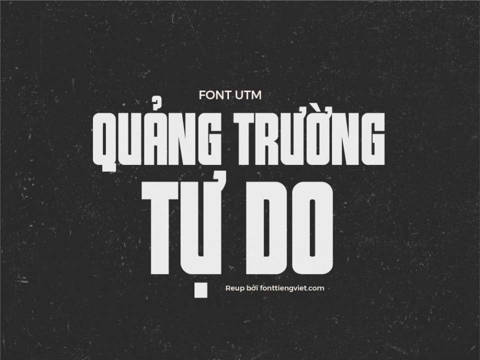 Font việt hóa UTM Talling ( 2 font )