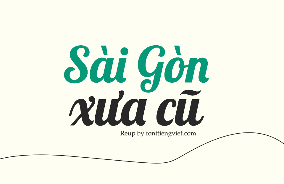 Font Lobster – Gõ được tiếng Việt