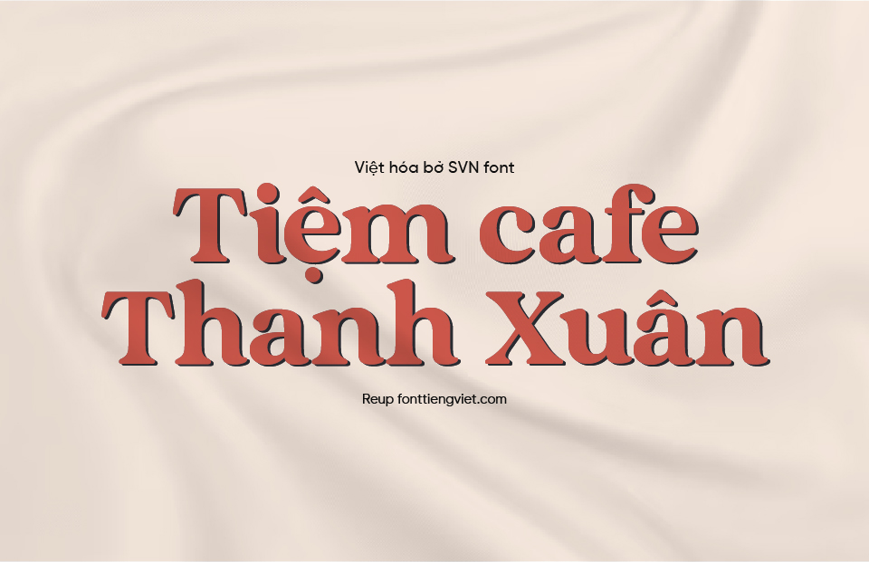 Font Việt hóa SVN Vintage