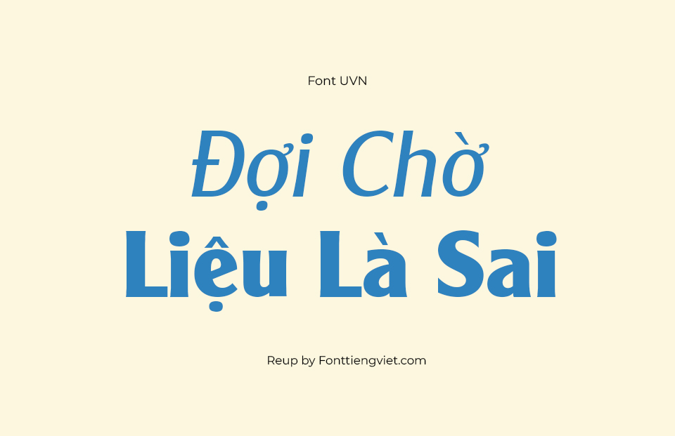 Font Việt Hóa SFU Clear