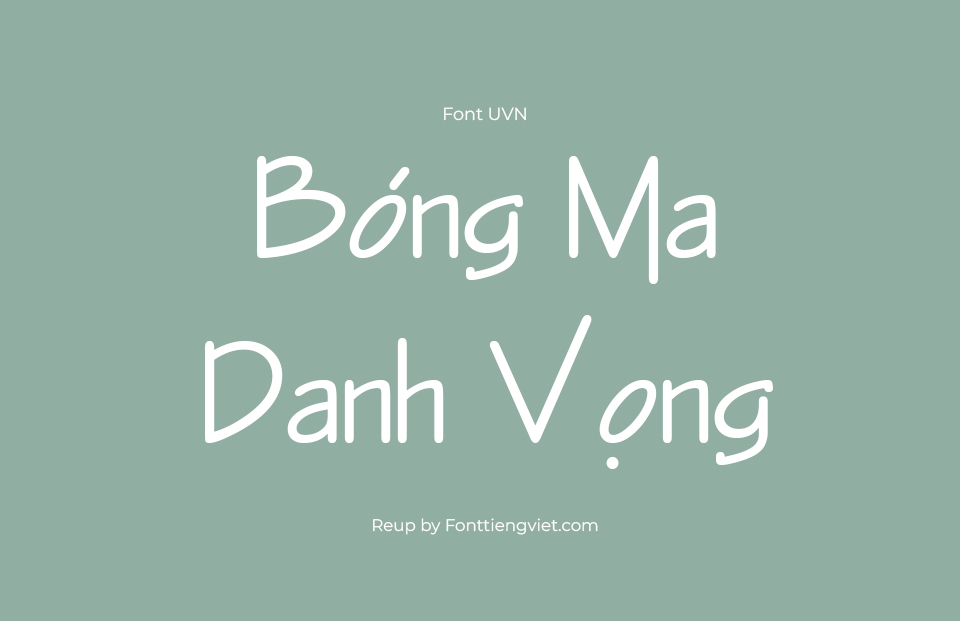Font Việt Hóa UVN Thoi Dai 2