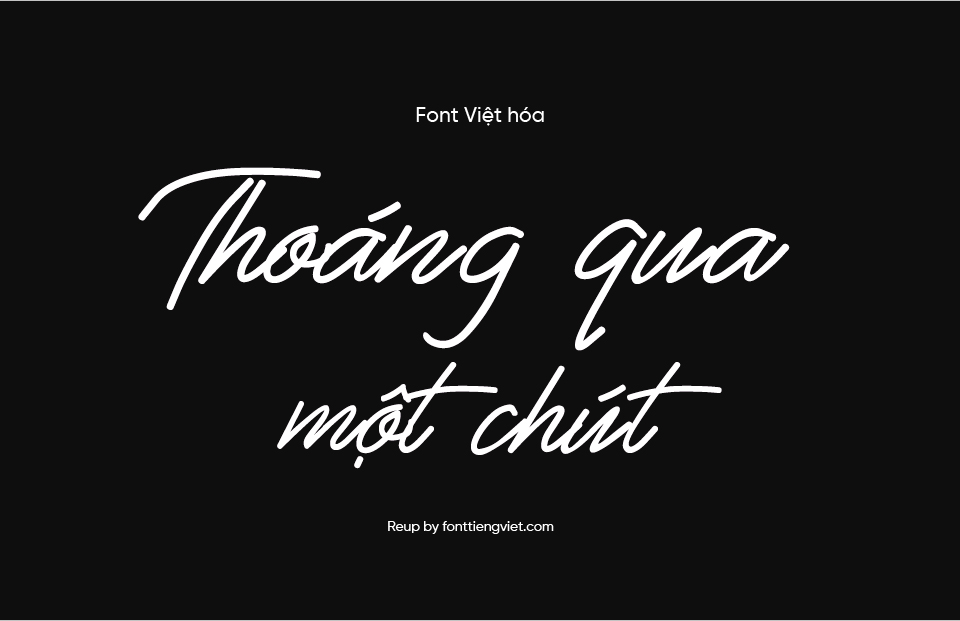 Font Việt hóa MTD Fiftyes