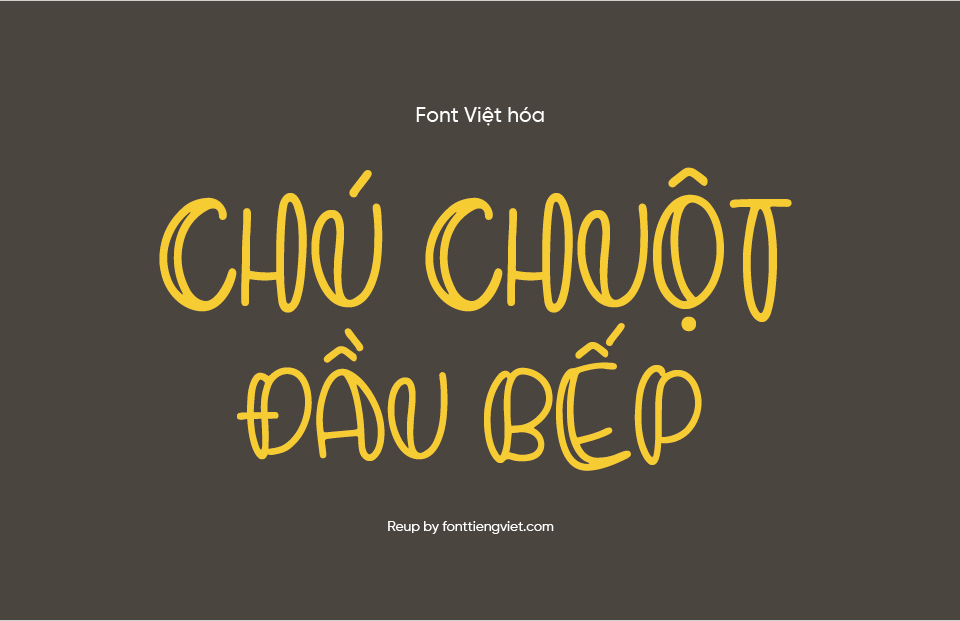 Font Việt hóa MTD Fun Play Day