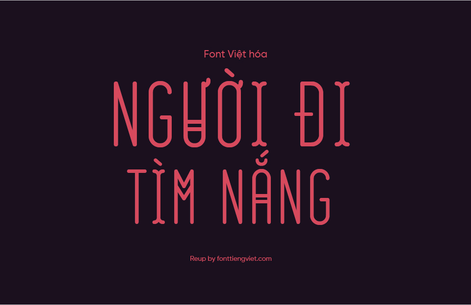 Font Việt hóa MTD Gogoia Deco