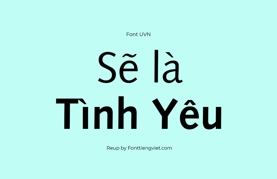 Font Việt Hóa SFU Syntax