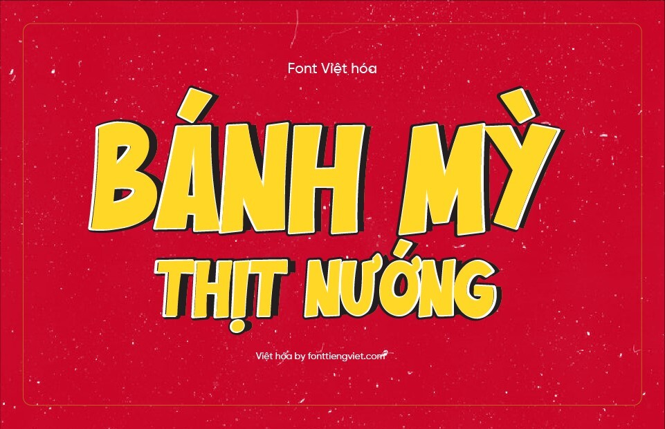 Font Việt hóa 1FTV VIP Bazinga!