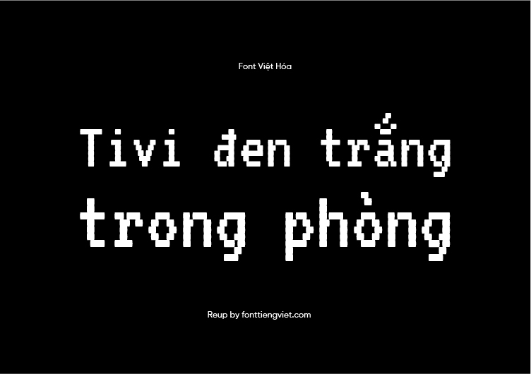 Font VT323 gõ tiếng Việt
