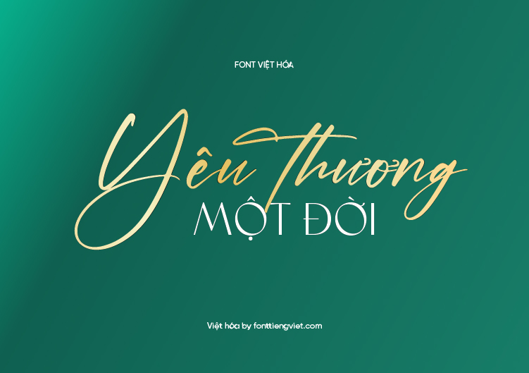 Top 10 font chữ Việt hóa cho thiết kế Spa – Thẩm mỹ viện (phần 1 )