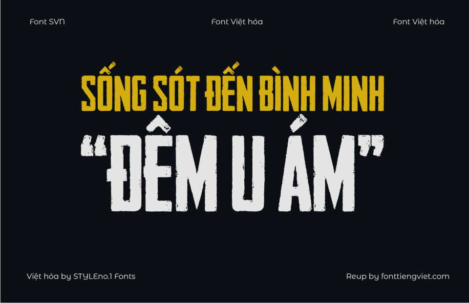 Font Việt hóa SVN Headliner No. 45