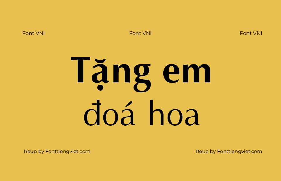 Font Việt hoá VNI Aptima