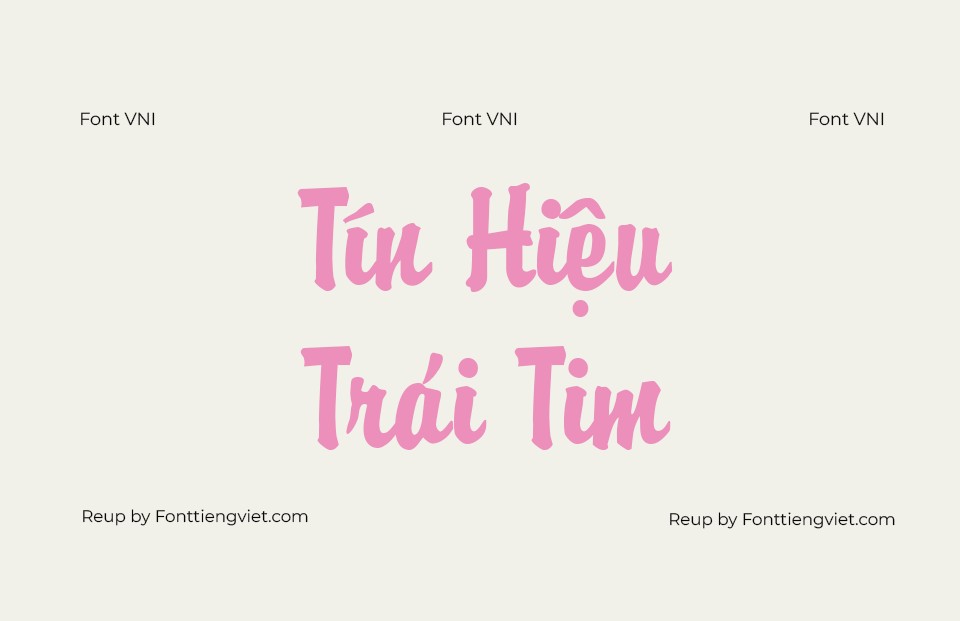 Font Việt hoá VNI Briquet