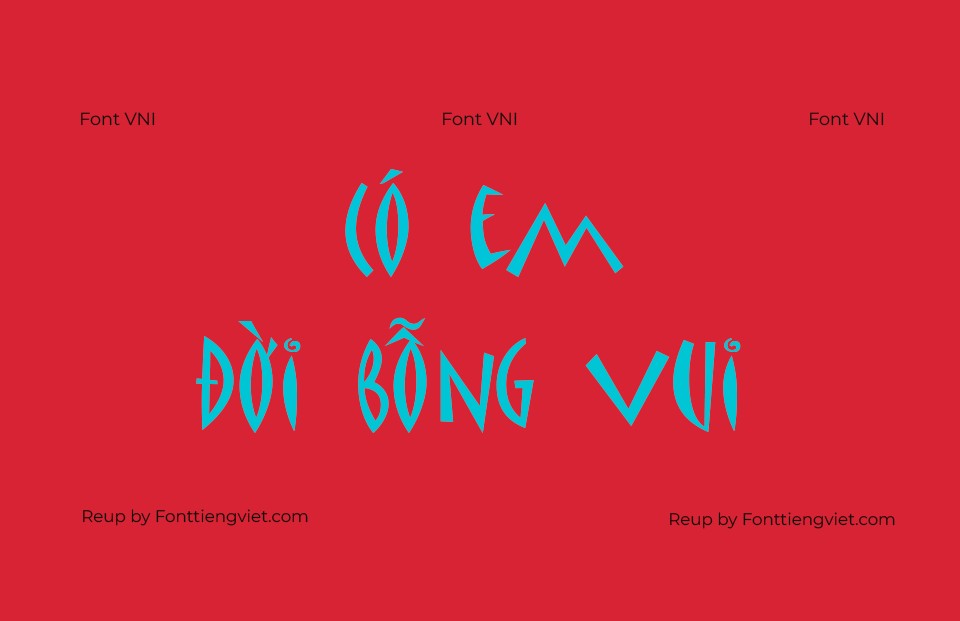 Font Việt hoá VNI Matisse