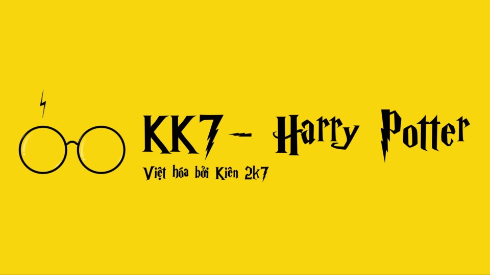 Font Việt Hóa KK7-Harry Potter