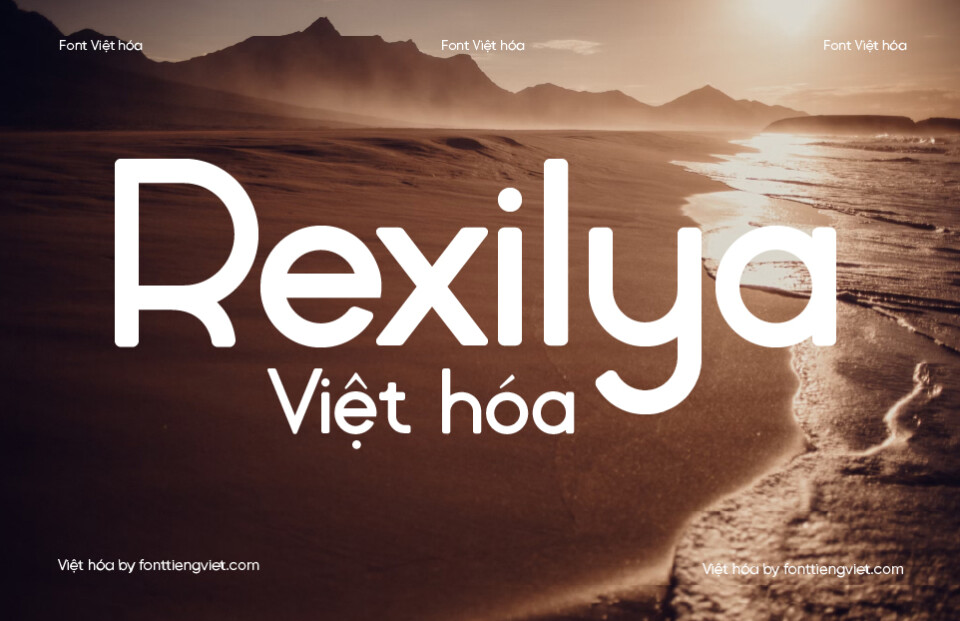 Font Việt hóa 1FTV Rexilya