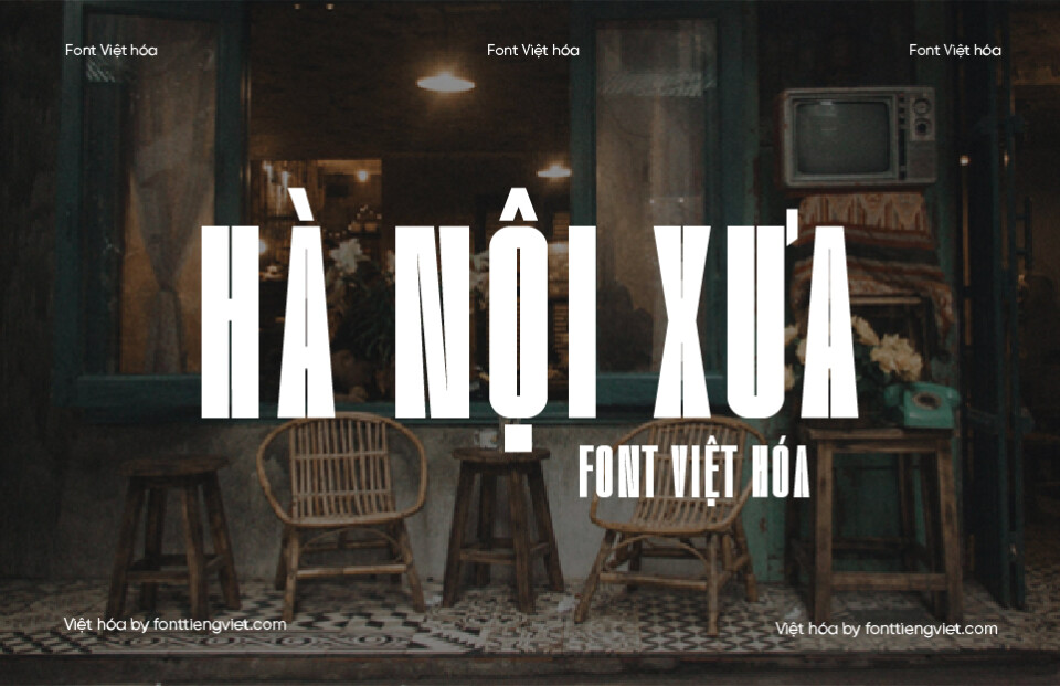Font Việt hóa 1FTV VIP Theadzan – Font kiểu xưa