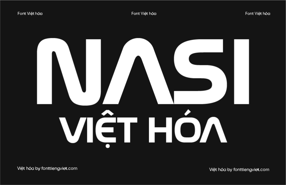 Font Việt hóa 1FTV Nasi
