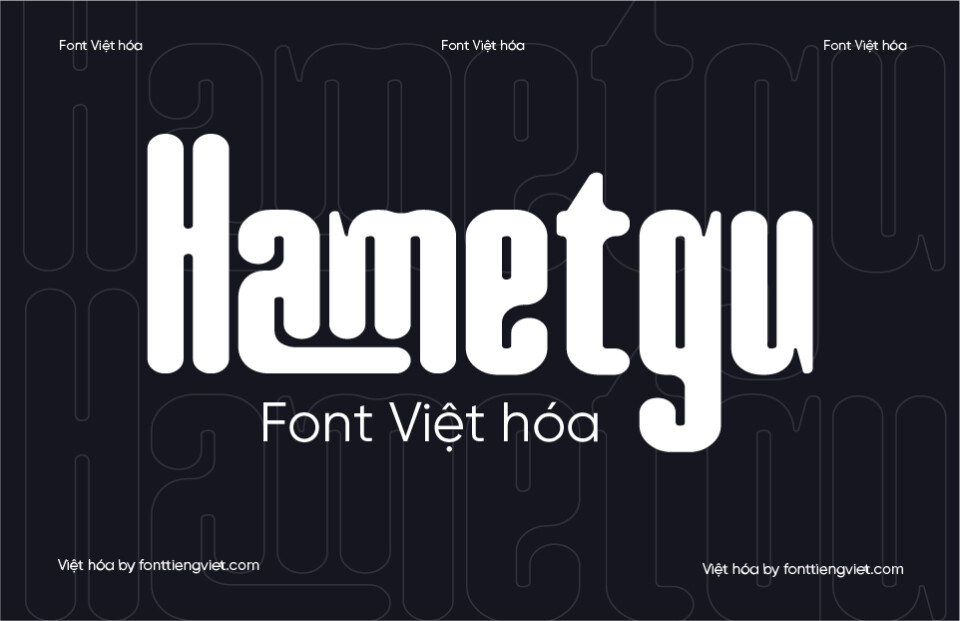 Font Việt hóa 1FTV Hametgu