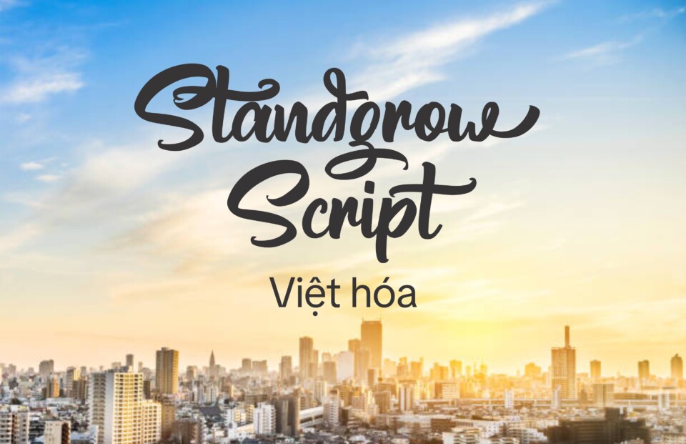 Font Việt hóa VN Standgrow