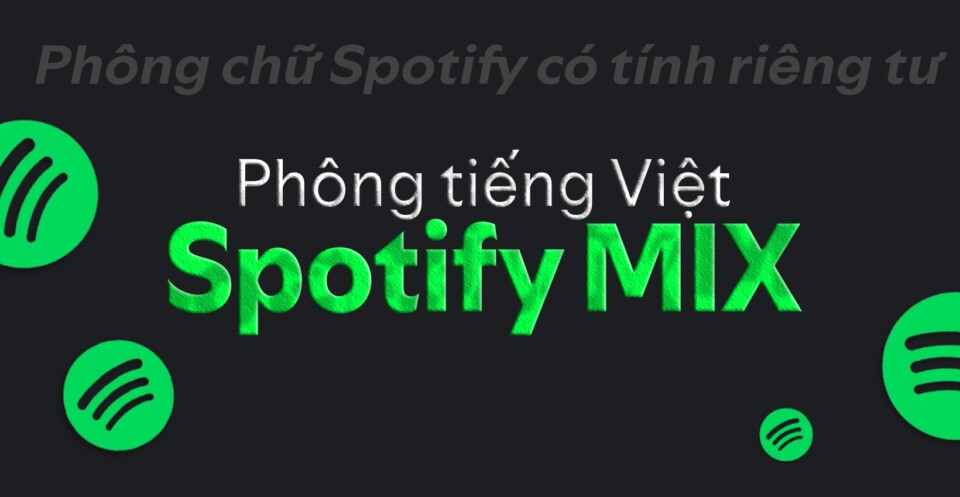 Font Spotify Mix Việt hóa (5 files)