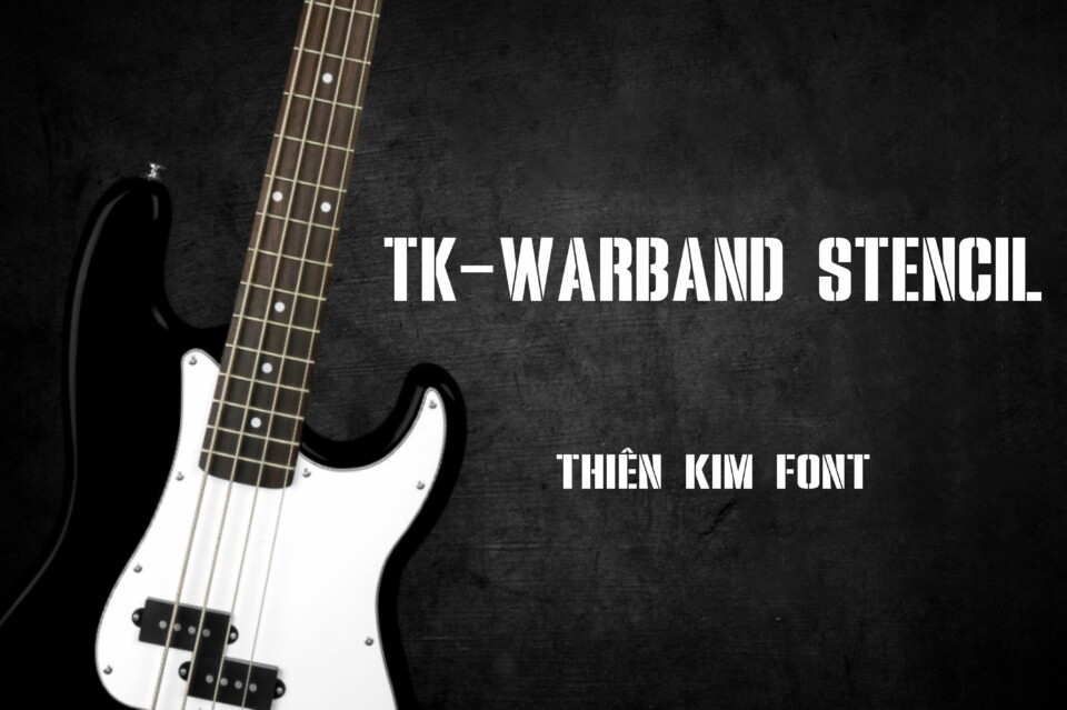 Font việt hoá TK-Warband Stencil