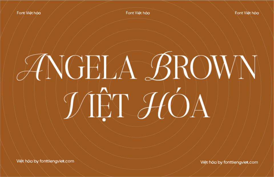 Font Việt hóa 1FTV VIP Angela Brown