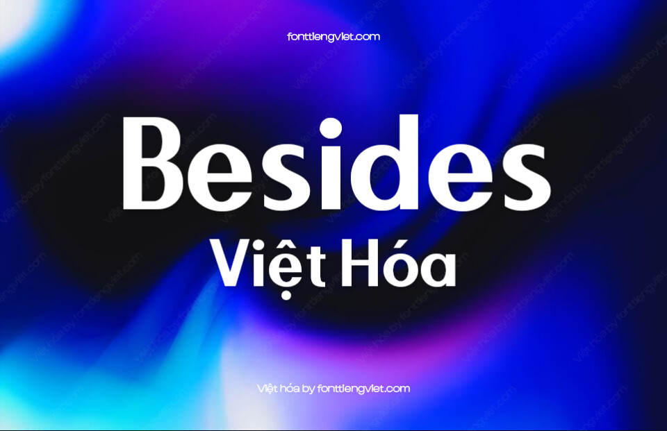 Font Việt hóa 1FTV VIP Geofish