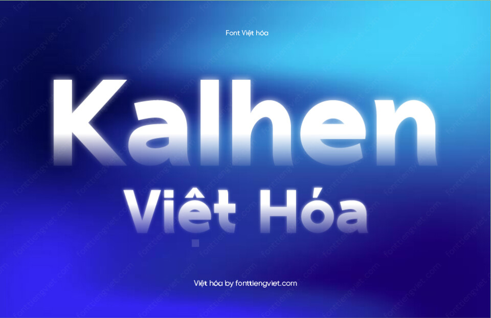 Font Việt hóa 1FTV VIP Kalhen