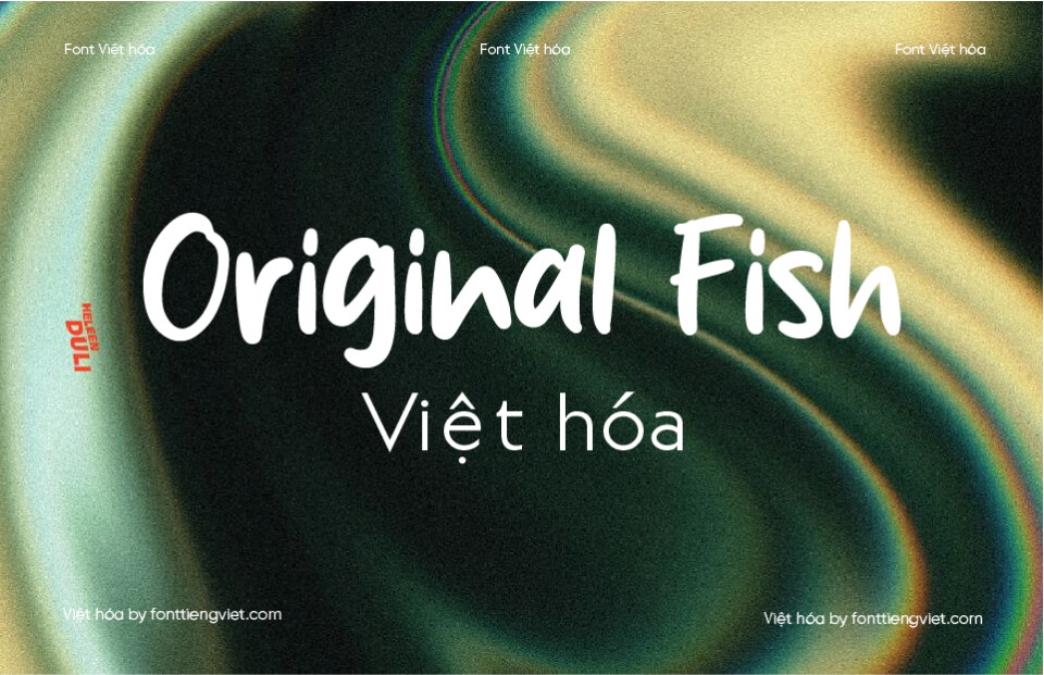 Font Việt hóa 1FTV VIP Original Fish