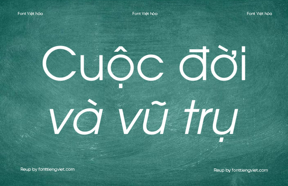 2 Font Việt hóa UTM Avant