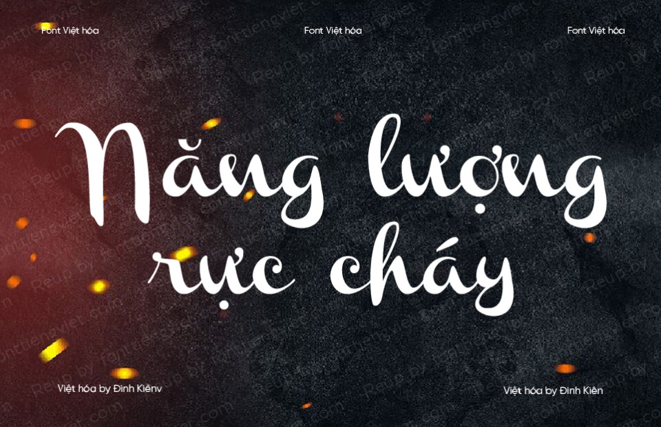 Font Việt hóa UTM Channel