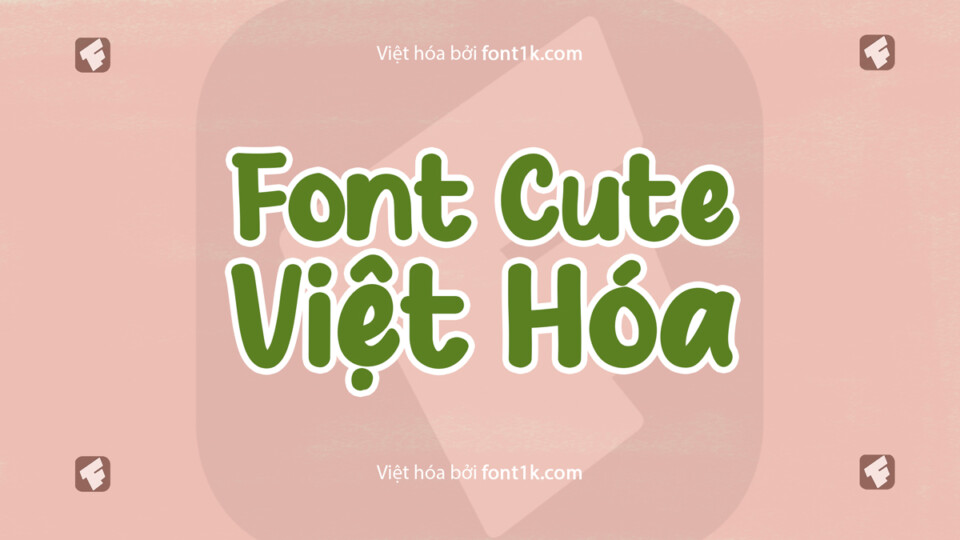 Font Việt hóa 1K-SpaceRice