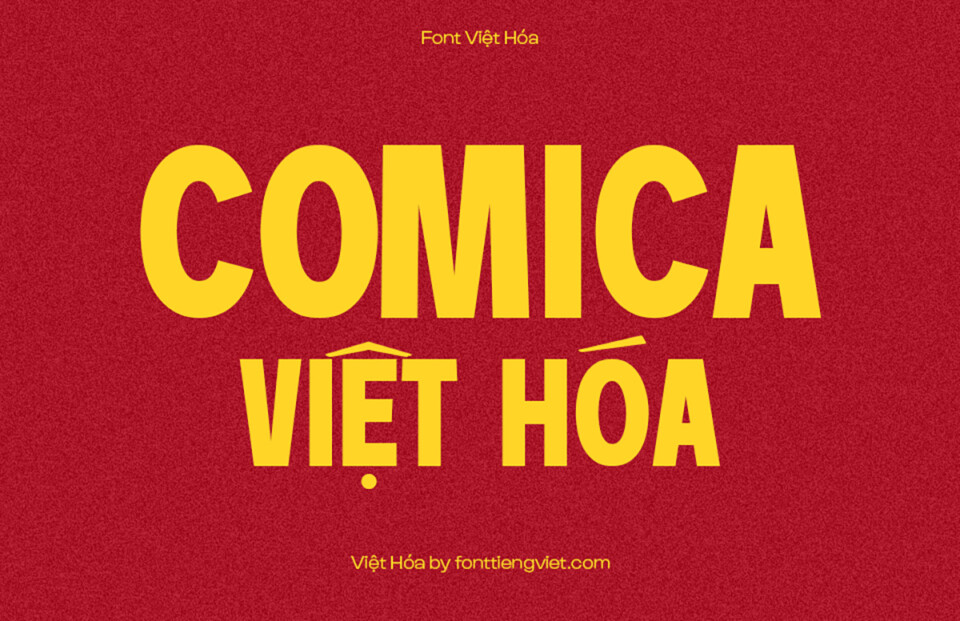 Font Việt hóa 1FTV VIP Comica