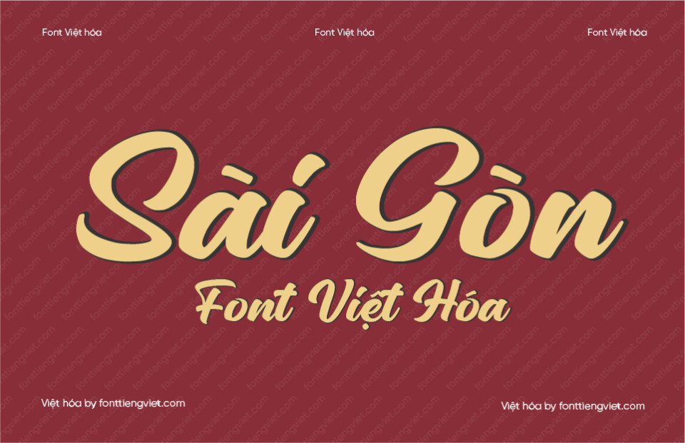 Font Việt hóa 1FTV VIP Sinethar – Font Vintage