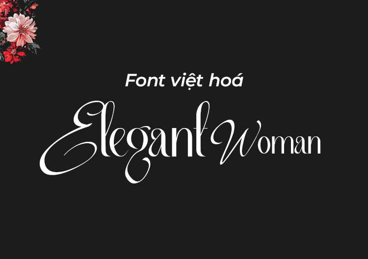 Font việt hóa MJ Elegant Woman