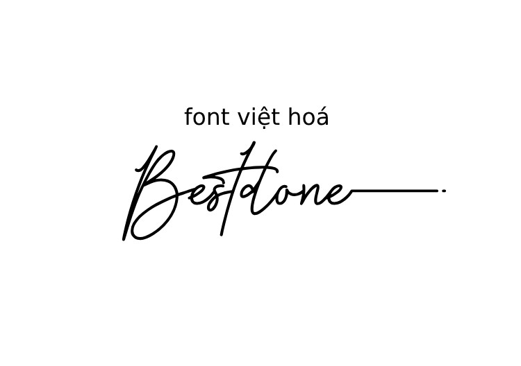 Font Việt hoá MJ Bestdone