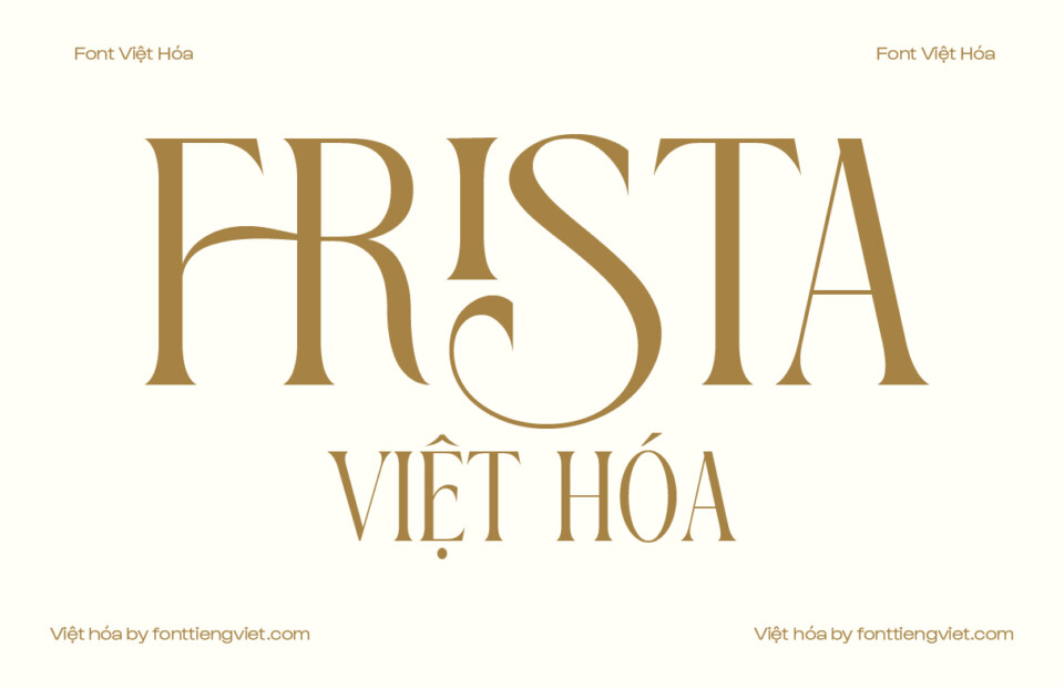 Font Việt hóa 1FTV VIP Frista