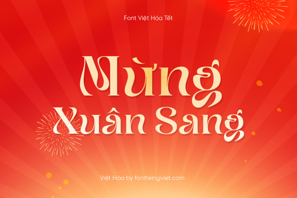 Font Việt hóa 1FTV VIP Meqanor – Font tết