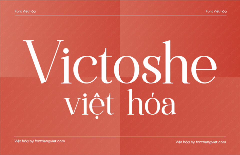 Font Việt hóa 1FTV VIP Victoshe