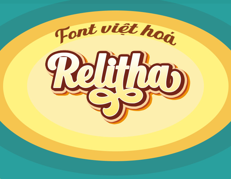 Font việt hoá MJ Relitha Script