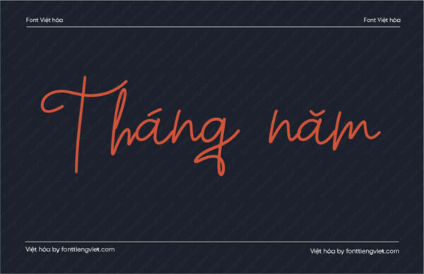 Vip Script Font Fonttiengviet.com | Font Việt hóa 1FTV VIP Tranquil Dream Script ...