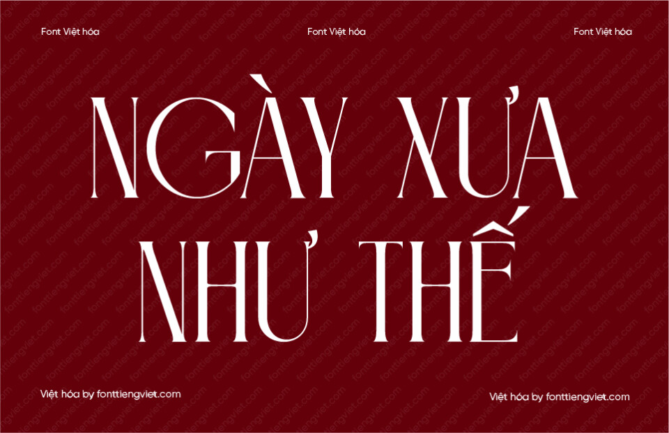 Font Việt hóa 1FTV VIP Glasvia – Sự lựa chọn hiện đại cho thiết kế thẩm mỹ và bao bì
