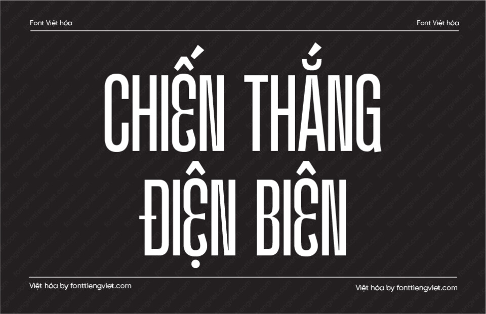 Font Việt hóa 1FTV VIP Kimotto Condensed Light