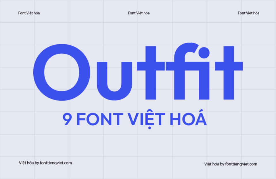 [Shop font] Font Việt hóa 1FTV VIP Outfit