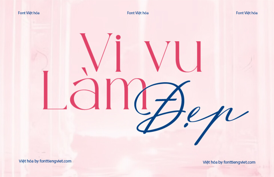 Font Việt hóa 1FTV VIP Sermo