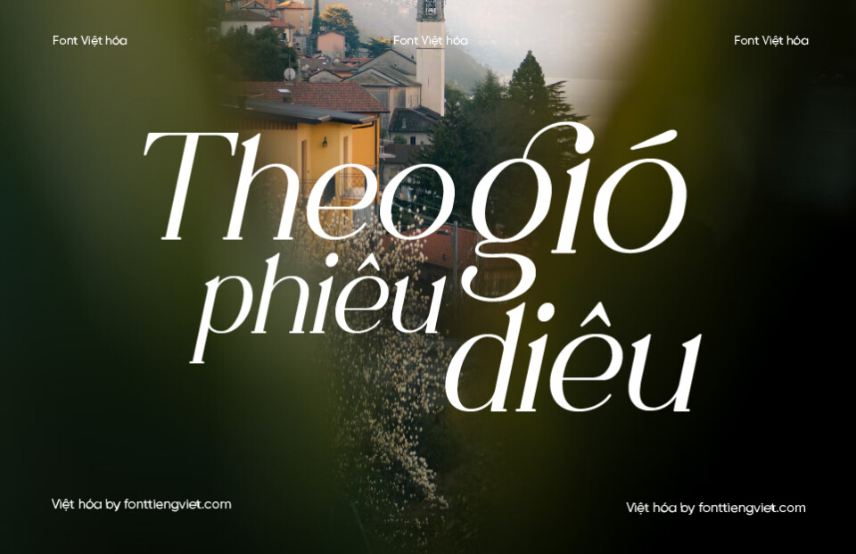 Font Việt hóa 1FTV VIP Wasted Vindey Italic