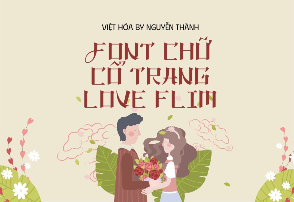 Font Việt hoá NT NYF LoveFilm